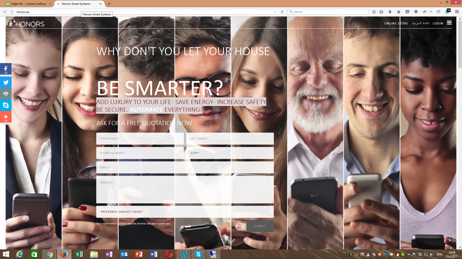 Honors Smart Systems