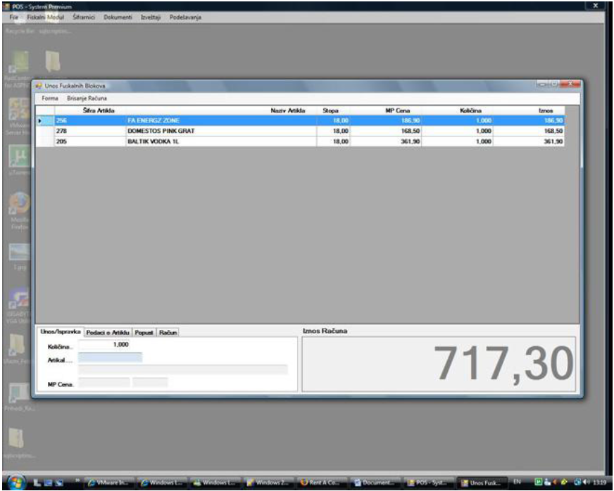 POS sistem