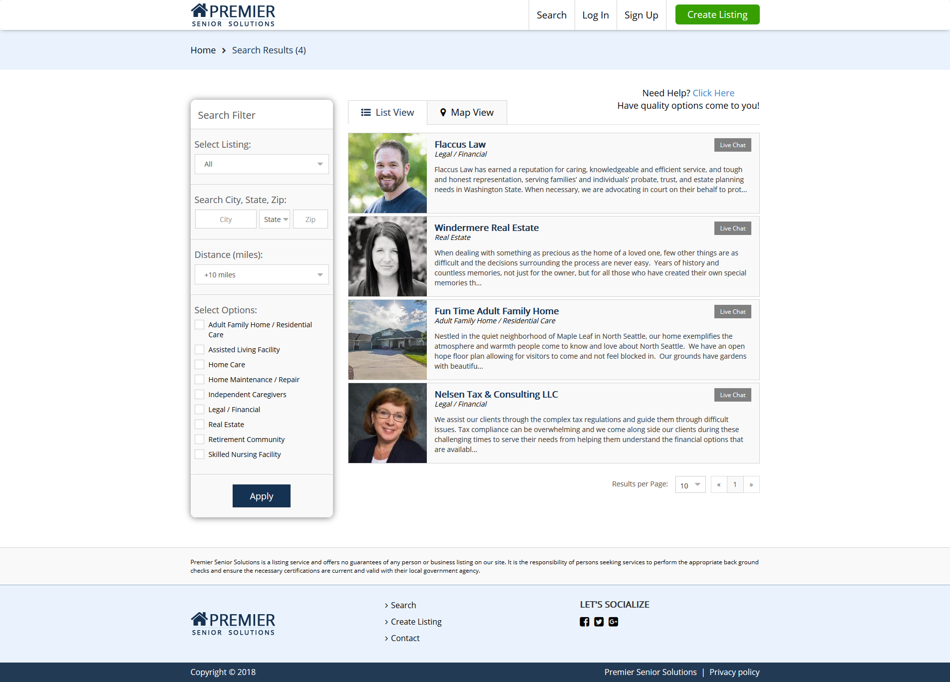 Premier Senior Solutions