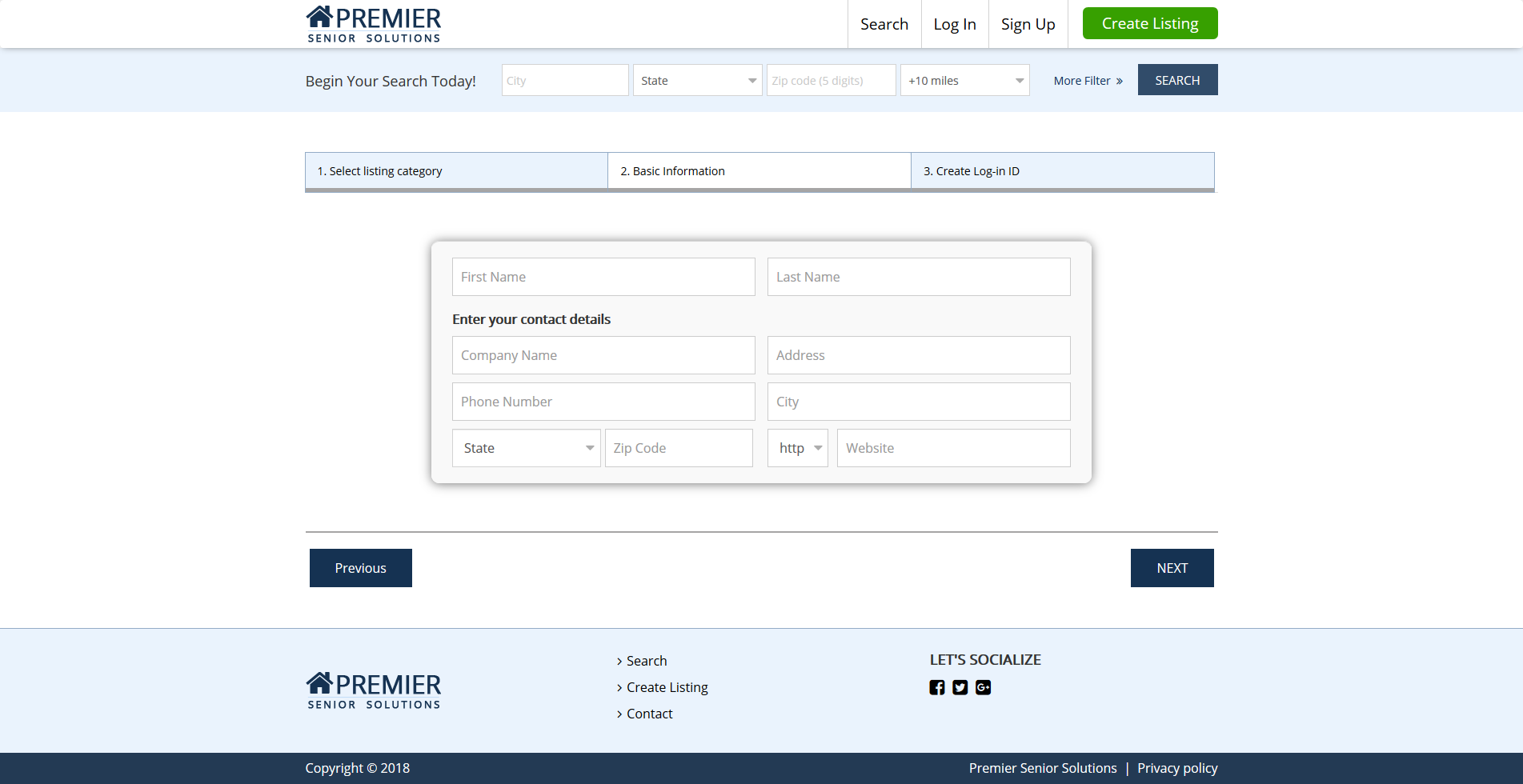 Premier Senior Solutions