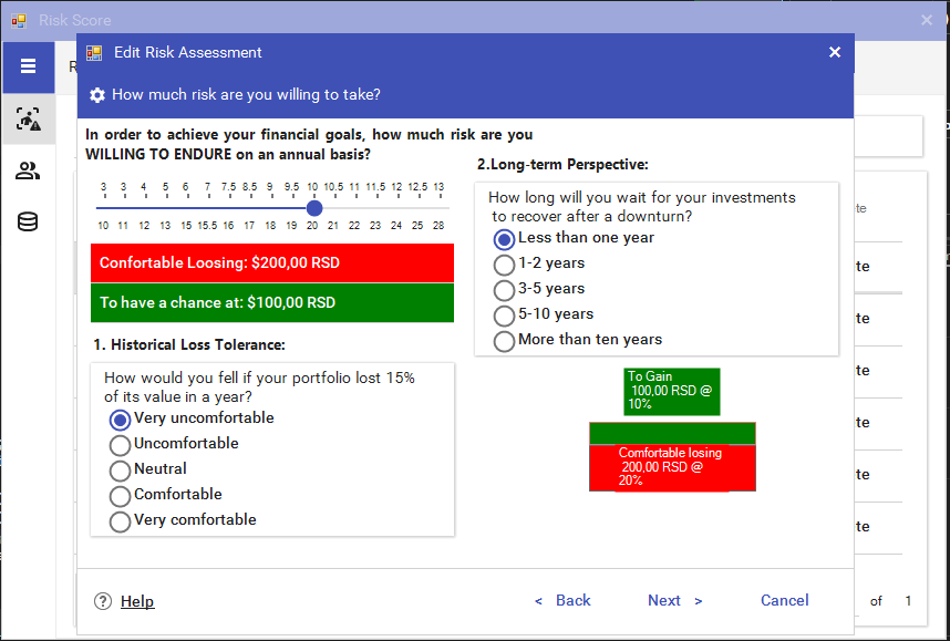 Risk Score App